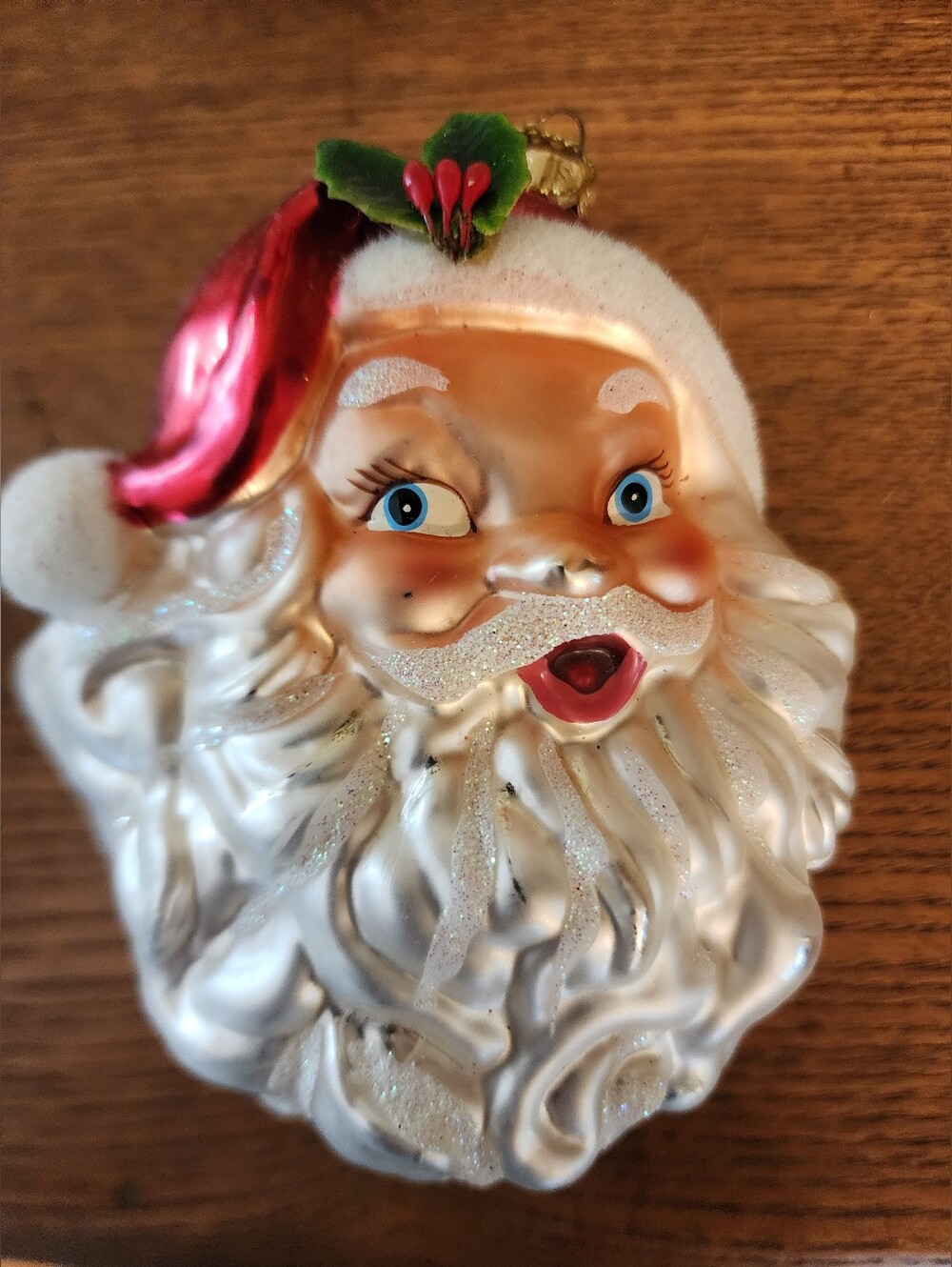 (1) VTG Kurt Adler Santa Ornament